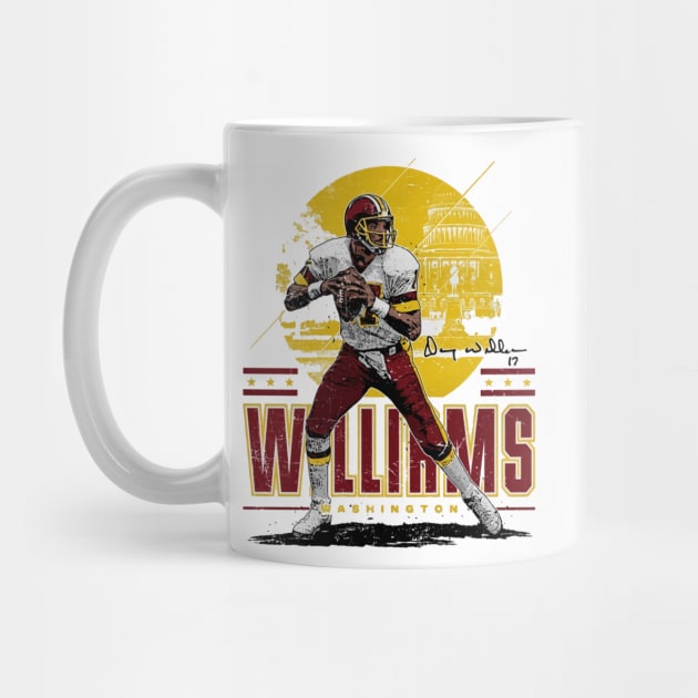 Doug Williams Washington Player Skyline by MASTER_SHAOLIN